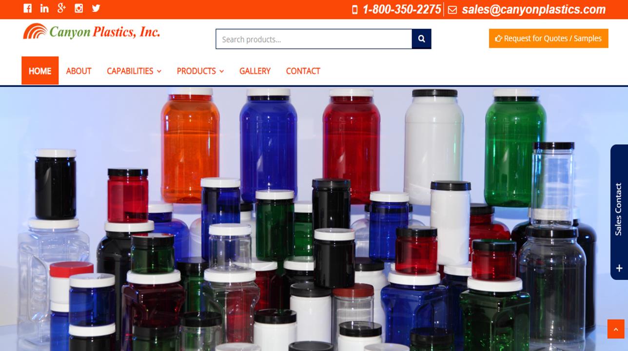 Canyon Plastics, Inc. Blow Molded Plastics Companies